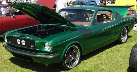 green mustang